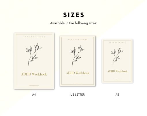Ultimate ADHD Workbook | Mental Health | Neurodivergent | Personal Development | ADHD Worksheets | ADHD Planner Printable | Adhd Oranization - Image 8
