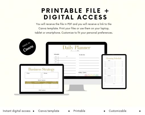 Ultimate ADHD Workbook | Mental Health | Neurodivergent | Personal Development | ADHD Worksheets | ADHD Planner Printable | Adhd Oranization - Image 9