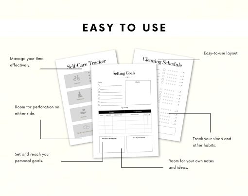 Ultimate ADHD Workbook (made by an ADHDer) | Printable ADHD Planner | Daily Planner | Personal Development | Printable ADHD worksheets - Image 5