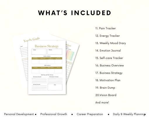 Ultimate ADHD Workbook | Mental Health | Neurodivergent | Personal Development | ADHD Worksheets | ADHD Planner Printable | Adhd Oranization - Image 7