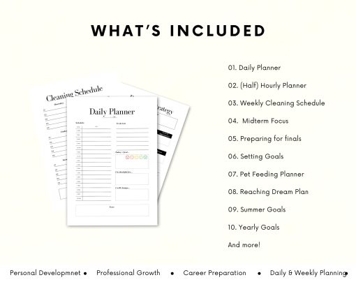 Ultimate ADHD Workbook (made by an ADHDer) | Printable ADHD Planner | Daily Planner | Personal Development | Printable ADHD worksheets - Image 6